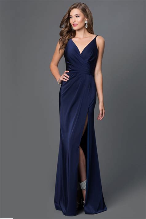 navy blue evening gowns.